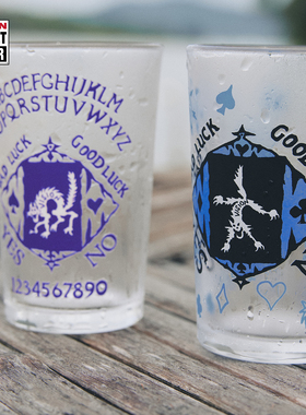 VISION官方 OUIJA BOARD 系列210ML小容量烤花玻璃杯