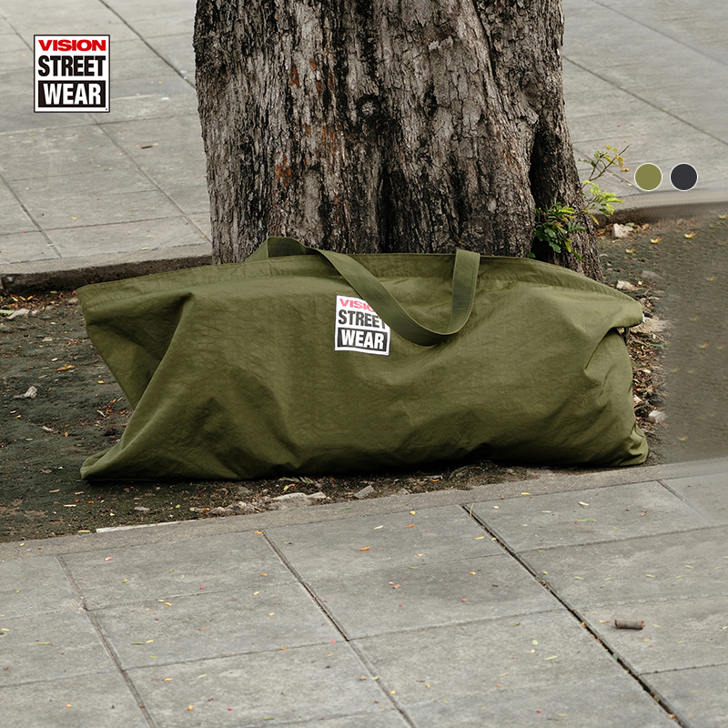 VISION官方 街头复古尼龙牛津水洗大容量滑板收纳包25春季2色