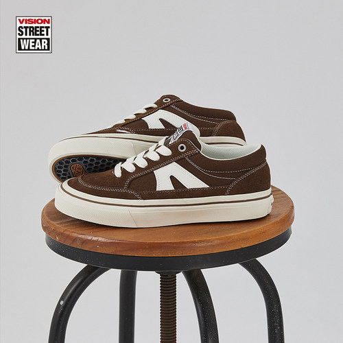 STICK咖啡色滑板鞋