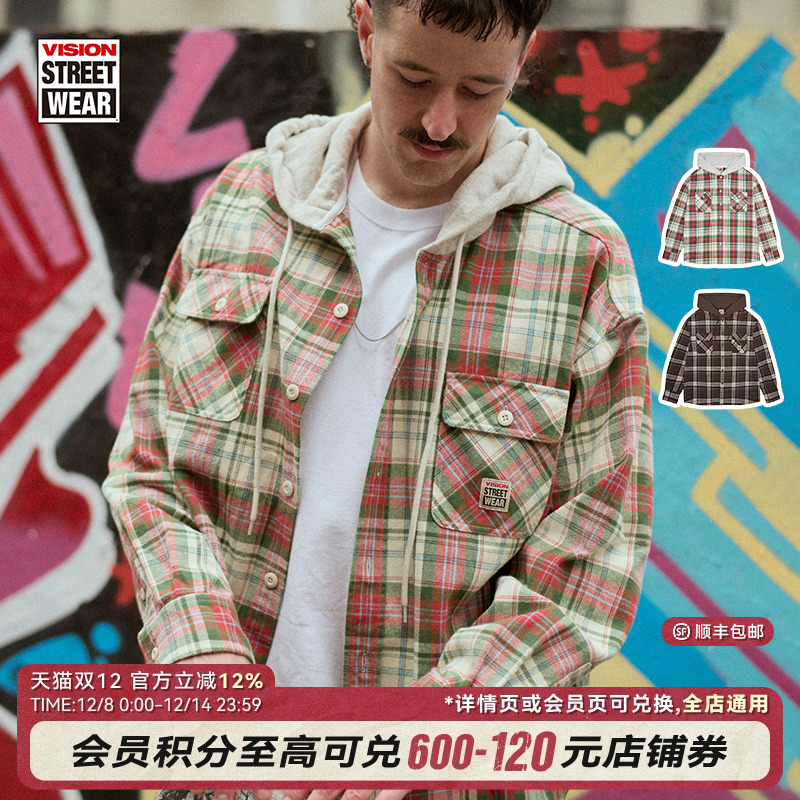 visionstreetwear连帽衬衫