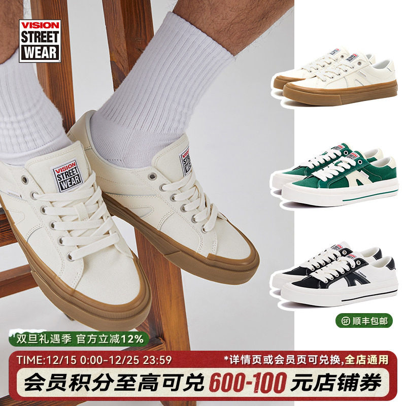 VISION官方V76多色经典帆布鞋