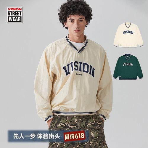 VISION美式复古球衣