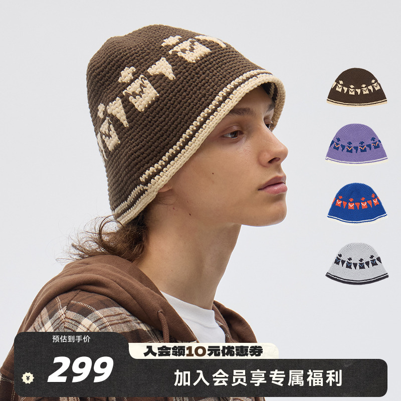 VISION针织渔夫帽