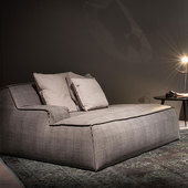 布艺沙发客厅小户型意式 极简现代轻奢简约科技布直排沙发组合家具