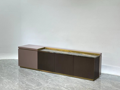 Visionnaire同款床头柜轻奢现代磨砂硬包床边柜圆形实木收纳边柜