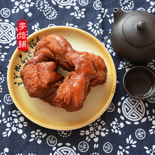 糖麻叶 内蒙古河套特产纯手工巴盟蜂蜜红糖麻叶糕点蜜麻花2000g