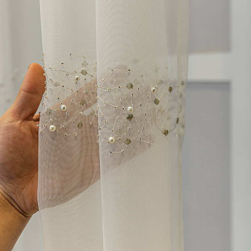现代简约小清新精致钉珠工艺