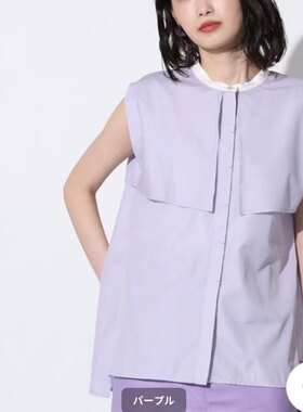 480，li mue. 蓝紫色衬衫