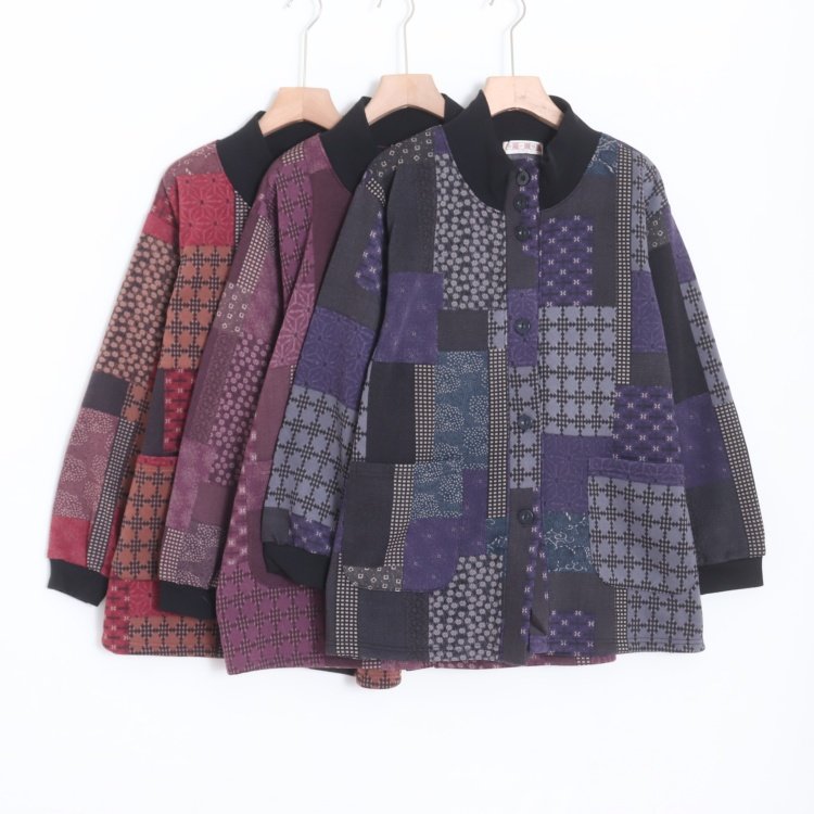 D05015日单秋冬款客供料单排扣螺纹领宽松通勤复古风女中长款外套