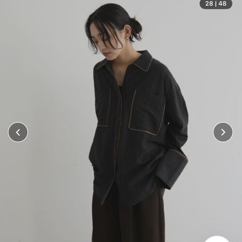 Hell*am 新款衬衫 天丝面料 58肩 130胸70长