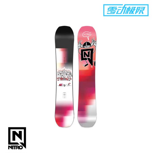 零动极限 W25 Nitro 女款青少年单板滑雪板 FUTURE TEAM PRO MK