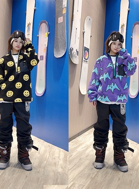 零动极限 W23 Airblaster男女同款抓绒衣滑雪服百搭爆款保暖 现货