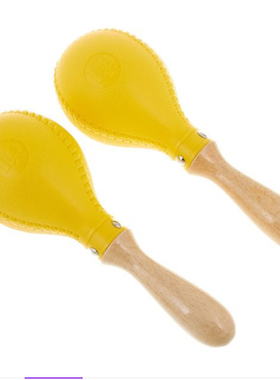 LP沙槌 美国 LP281 Macho Maracas 专业沙锤塑料腔体木质手柄