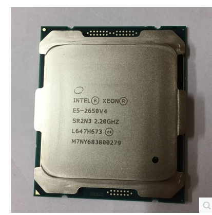 Intel/英特尔至强 E5-2650v4CPU散片12核24线程2.2GHz 全新正式版 电子元器件市场 其它电脑元件/零配件 原图主图