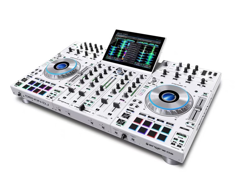 DENON DJ天龙PRIME4 DJ打碟机支持U盘大彩屏一体机DJ控制器