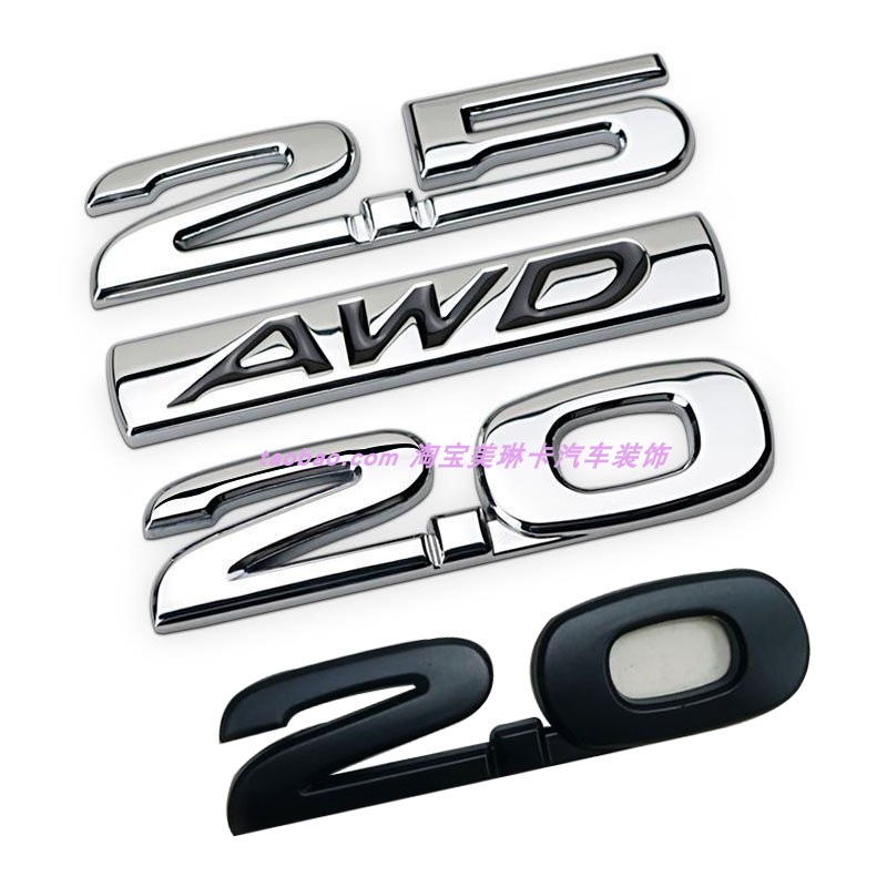 马自达车标贴2.0排量标AWD侧标阿特兹昂科塞拉2.5尾标叶子板贴标-封面