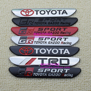 Подходит для тойота металл GR логотип GR SPORT автомобильные наклейки GR86 yaris reiz связь интерьер вставить трейлер