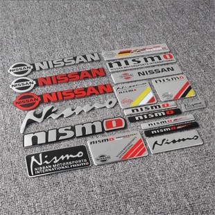 适用于日产奇骏阳光逍客天籁轩逸GL8探陆nismo改装 饰贴 车身尾标装