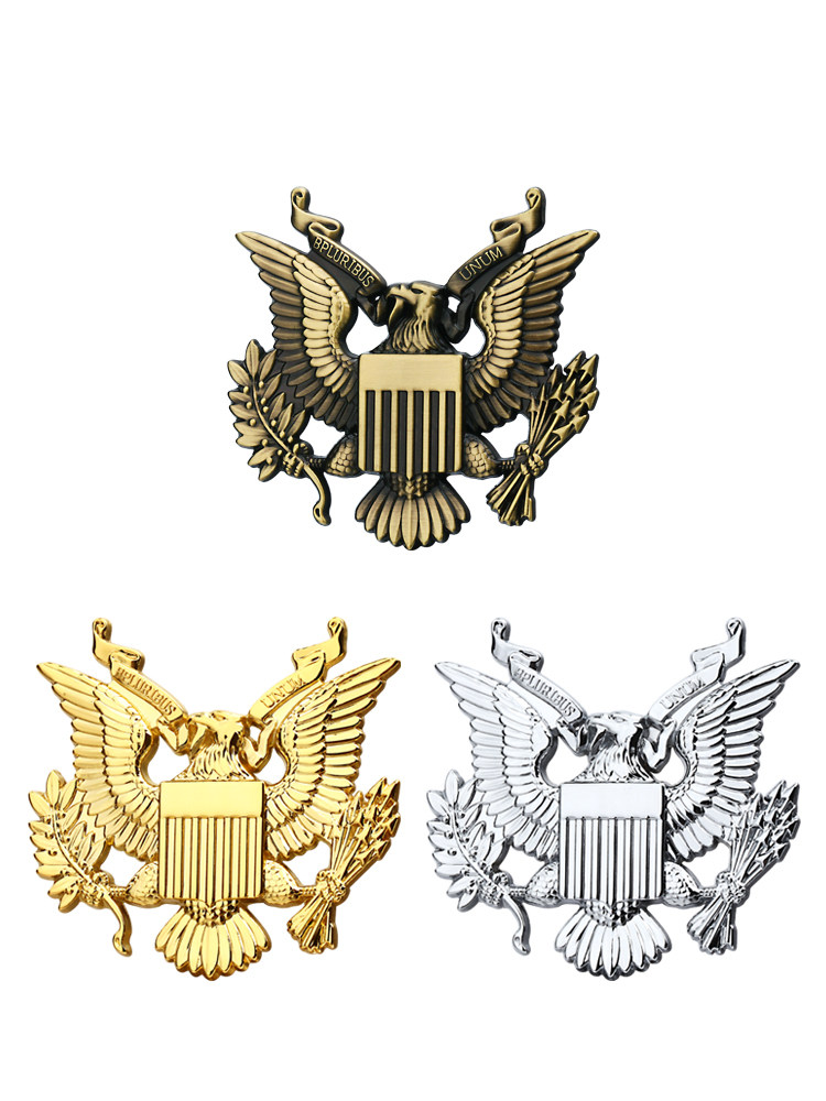 老鹰图腾车贴雄鹰装饰贴美国总统徽章车标叶子板侧窗尾标贴划痕贴