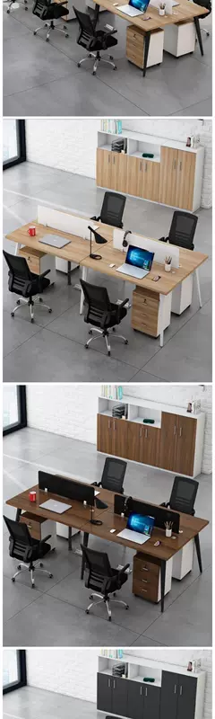 Hàn Quốc thẻ bàn ghế nhân viên văn phòng Thiên Tân bàn ghế văn phòng kết hợp bàn ghế nhân viên văn phòng - Nội thất văn phòng