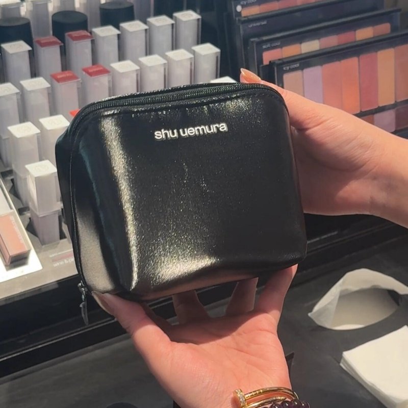 植村秀化妆包女2025年新款便携式小容量品收纳轻奢分区旅行手拿包,收纳整理,化妆包,淘宝优惠券,粉丝福利购,淘宝优惠卷