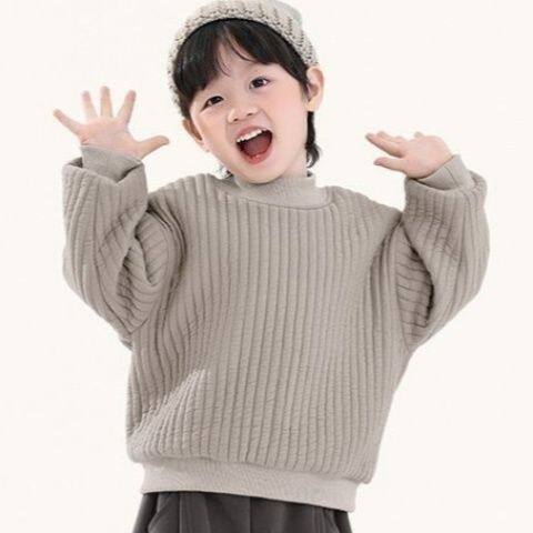 正品童装男童加绒卫衣冬装新款中小童半高领儿童韩版双层加厚上衣