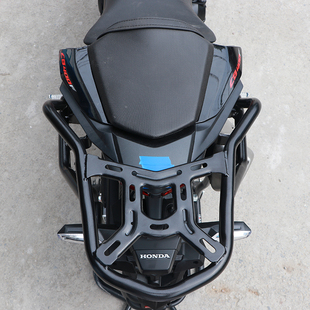 适用于本田400F尾架后货架 CB400F后备箱支架摩托车尾箱架后尾翼