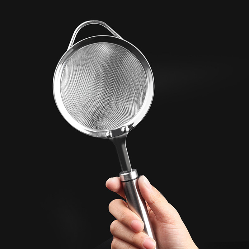 豆浆过滤网 304不锈钢漏勺 细网漏 火锅勺中药 果汁过滤网筛网勺