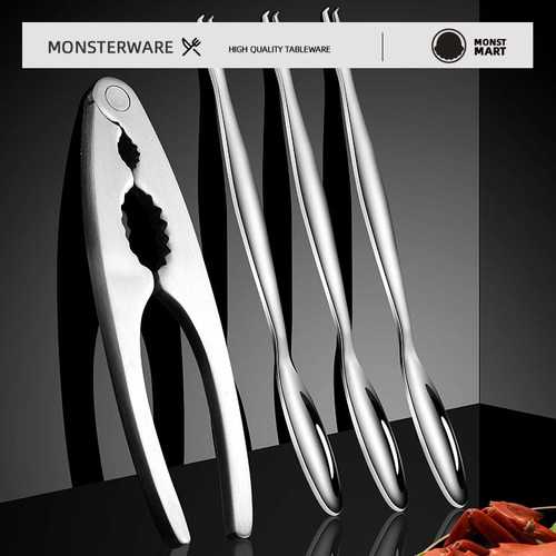 德国304不锈钢家用吃蟹工具蟹