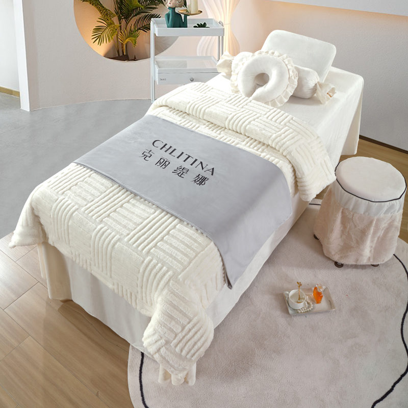 新款美容床罩威辉送床旗优质被芯