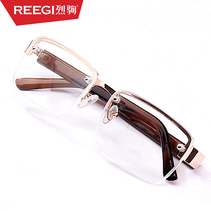 东海水晶老花镜男高清玻璃老光眼镜无框眼镜女老人老花眼睛老化镜