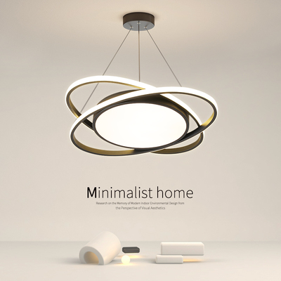 餐厅吊灯简约现代客厅主卧室饭厅餐桌吧台过道灯2026新款中山灯具