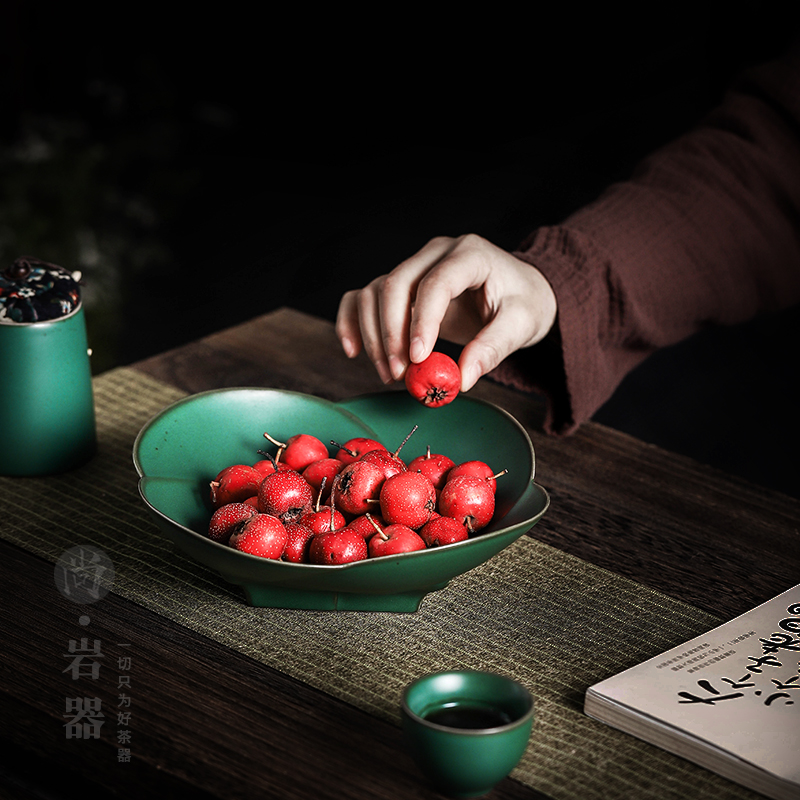 陶瓷水果盘创意果篮茶桌茶几糖果盘轻奢家用干果盘点心盘子茶点盘|msdalam kategori pinggan mangkuk, pinggan mangkuk, mangkuk buah-buahan/plat buah-buahan/bakul buah-buahan - dari Buy2taobao.com untuk memberikan perkhidmatan ejen Taobao profesional membeli