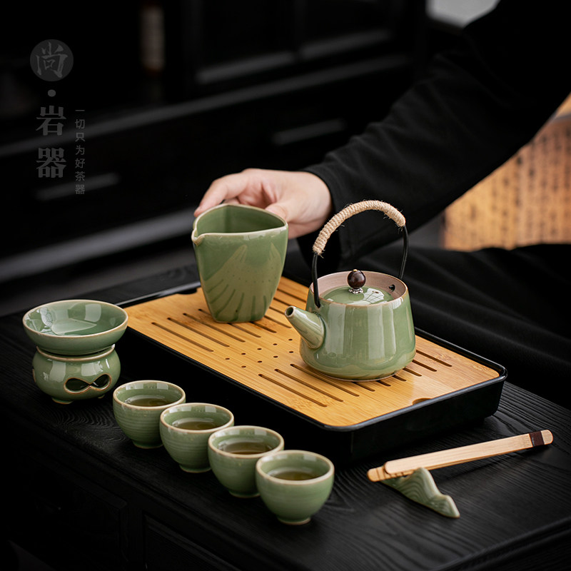 家用茶盘茶具套装简约茶杯茶壶全套小型泡茶器办公室喝茶功夫茶具