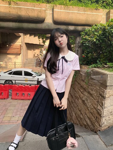 原创可爱JK制服竹纤维