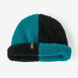 Beanie 巴塔哥尼亚正品 Range Patagonia 女帽子高绒摇粒绒黑蓝色