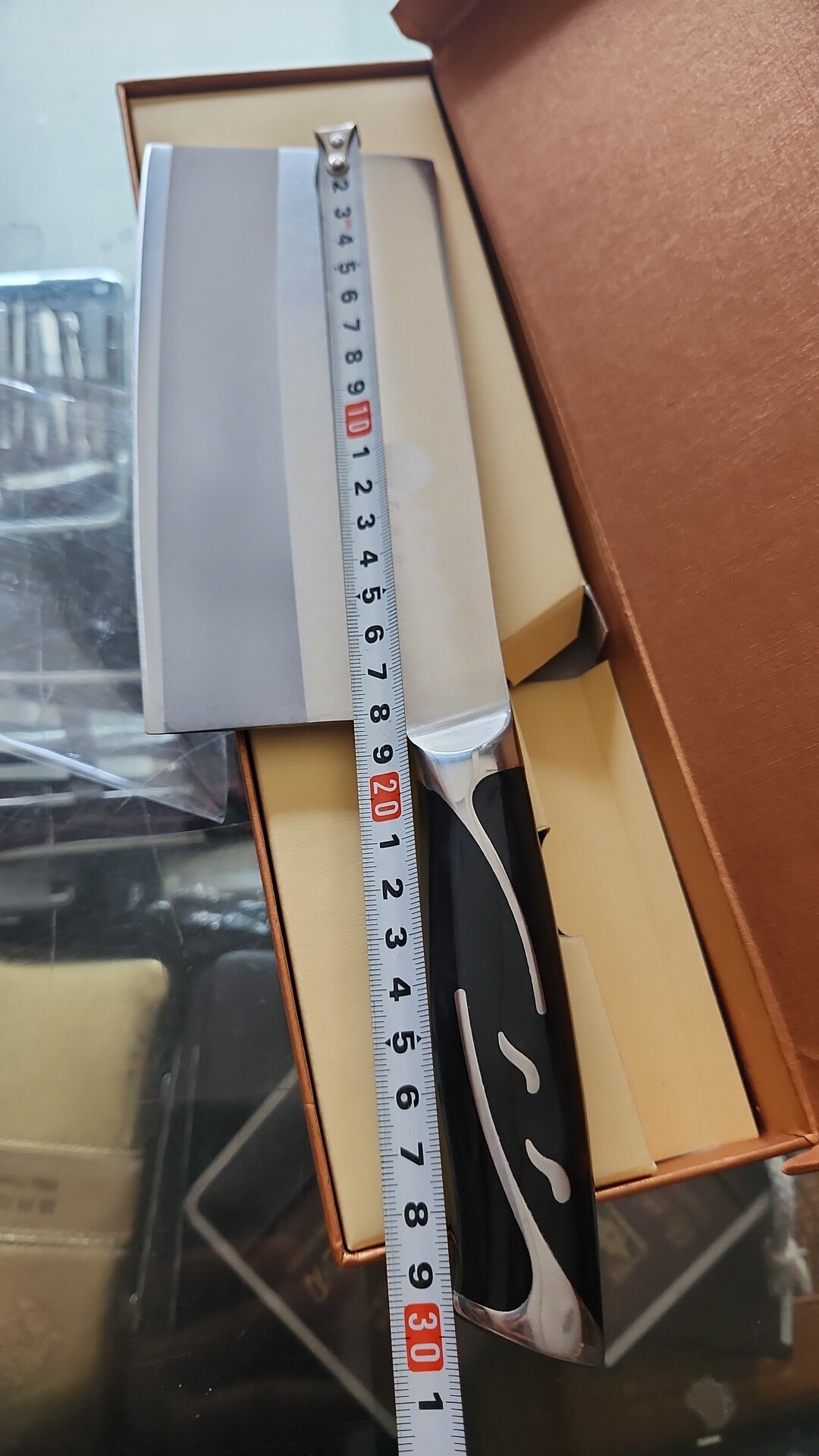 德国进口菜刀家用厨房切肉片刀具厨师专用锋利免磨不锈钢厨