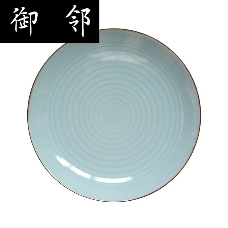 白玉盘温润秀气禪日式 果盤 日式料理盤 手工食器餐盤