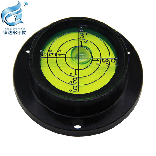 衡达铝合金牛眼水准器水平气泡
