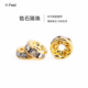 V.Feel锆石钻圈铜镀14k包金保色隔片手工diy串珠项链饰品配件材料