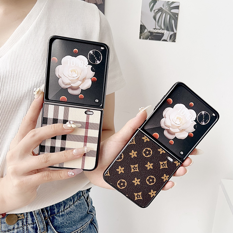 荣耀magicvflip新款轻奢素皮外壳