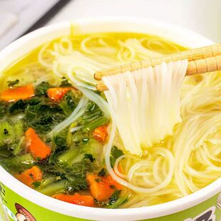 辣么出众整箱6桶装鸡汤米线方便冲泡速食宿舍懒人免煮夜宵