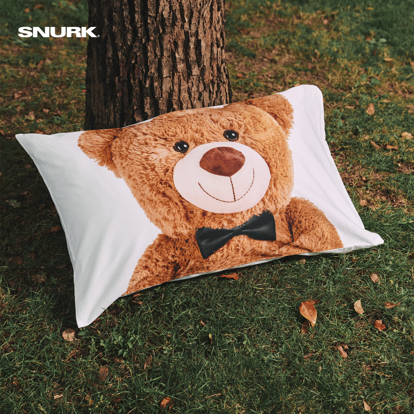 snurk纯棉全棉可爱风枕套