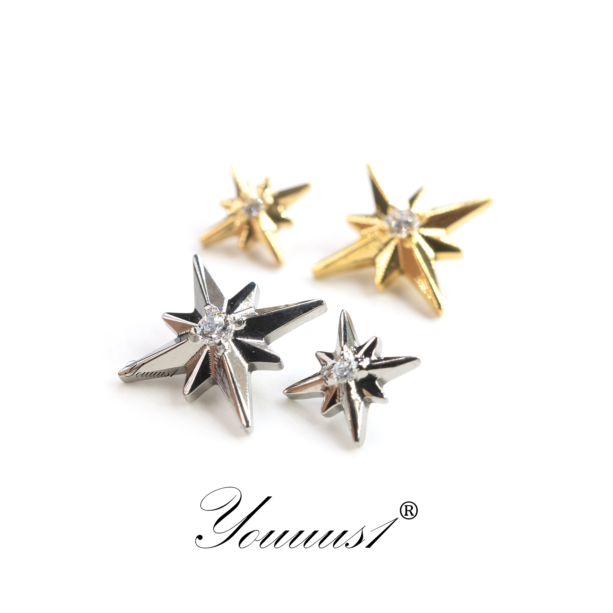 精工版小钻芒星耳钉入选啦