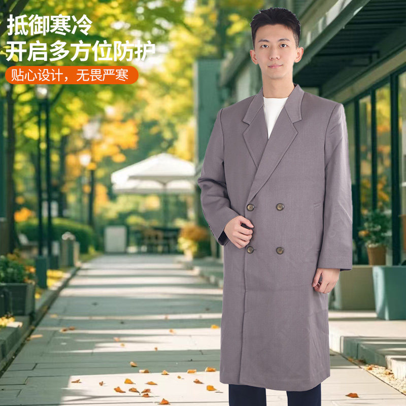 男装毛呢大衣高级怀旧款