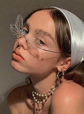 Vintage Wings Sun Glasses Fashion Luxury Men Women Metal