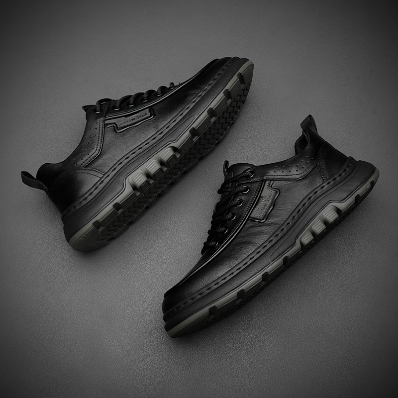 高端轻奢男鞋真皮休闲皮鞋