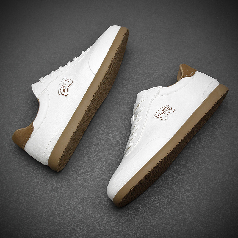 欧洲站男鞋真皮时尚休闲鞋