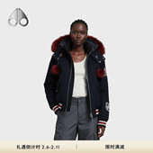 NHL联名女士连帽小剪刀羽绒服外套 KNUCKLES 秋冬新品 MOOSE