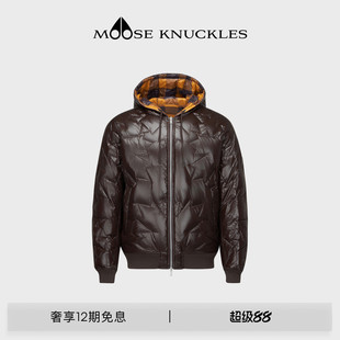 MOOSE KNUCKLES 男士鹅绒双面穿小剪刀羽绒服